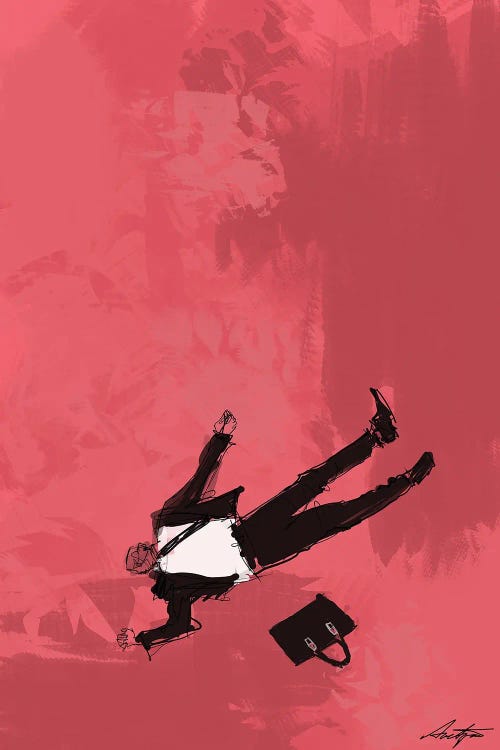 Death Of A Salesman by Jack Avetisyan wall art