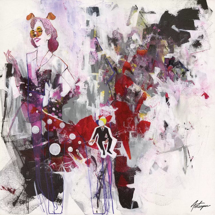 Conversations II by Jack Avetisyan wall art