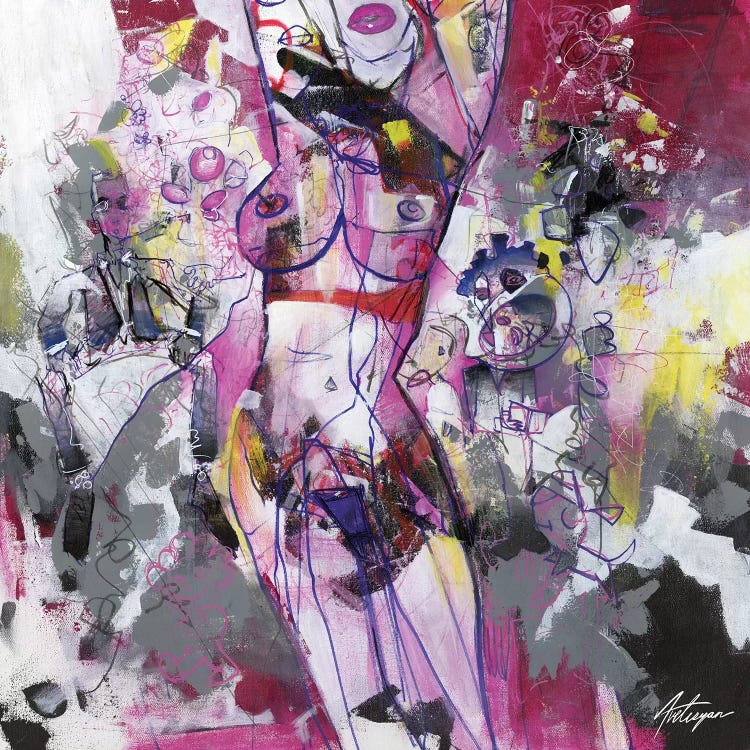 Conversations III by Jack Avetisyan wall art