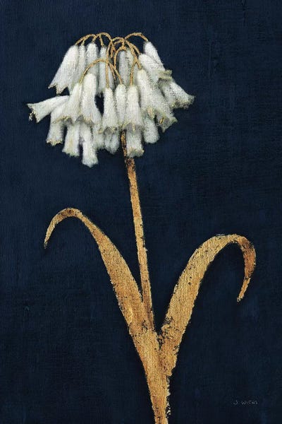 Large Wall Art & Big Canvas Prints: Shimmering Summer II Indigo Crop by James Wiens