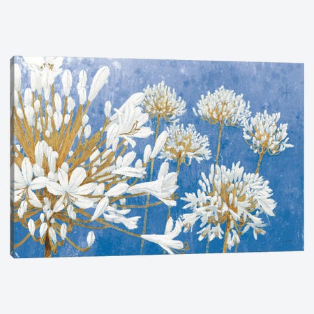 Golden Spring Blue Canvas Print #JAW108} by James Wiens Canvas Art