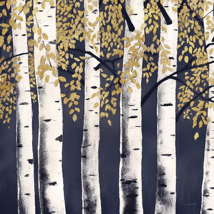 Fresh Forest Indigo II by James Wiens wall art