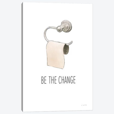 Be The Change Canvas Print #JAW114} by James Wiens Canvas Art