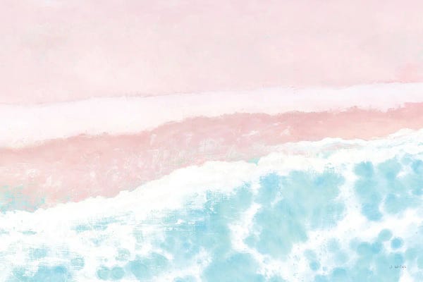 James Wiens: Sky Seaview I No Umbrellas Pink by James Wiens