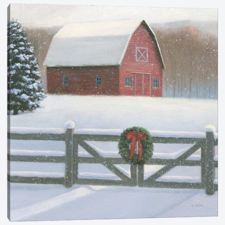 Christmas Affinity VI Crop Canvas Print #JAW125} by James Wiens Canvas Art Print