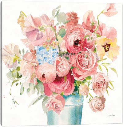 Boho Bouquet  VII Canvas Art Print - James Wiens