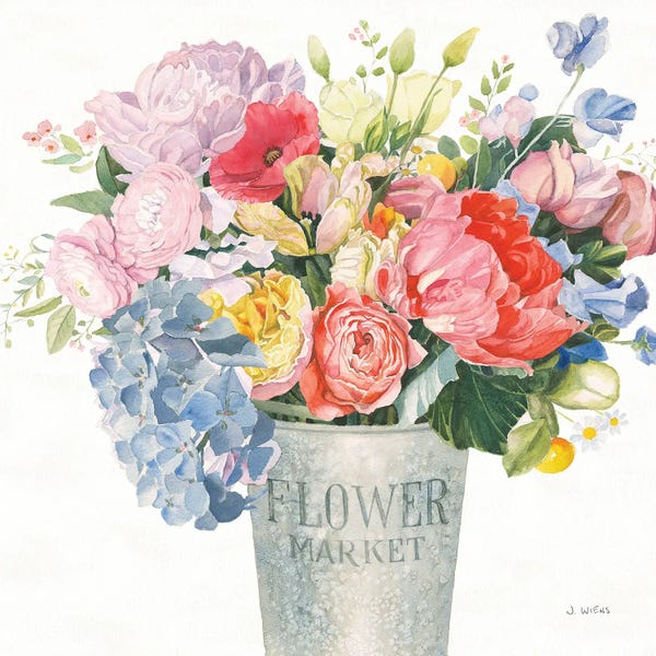 Roses: Boho Bouquet XVII by James Wiens