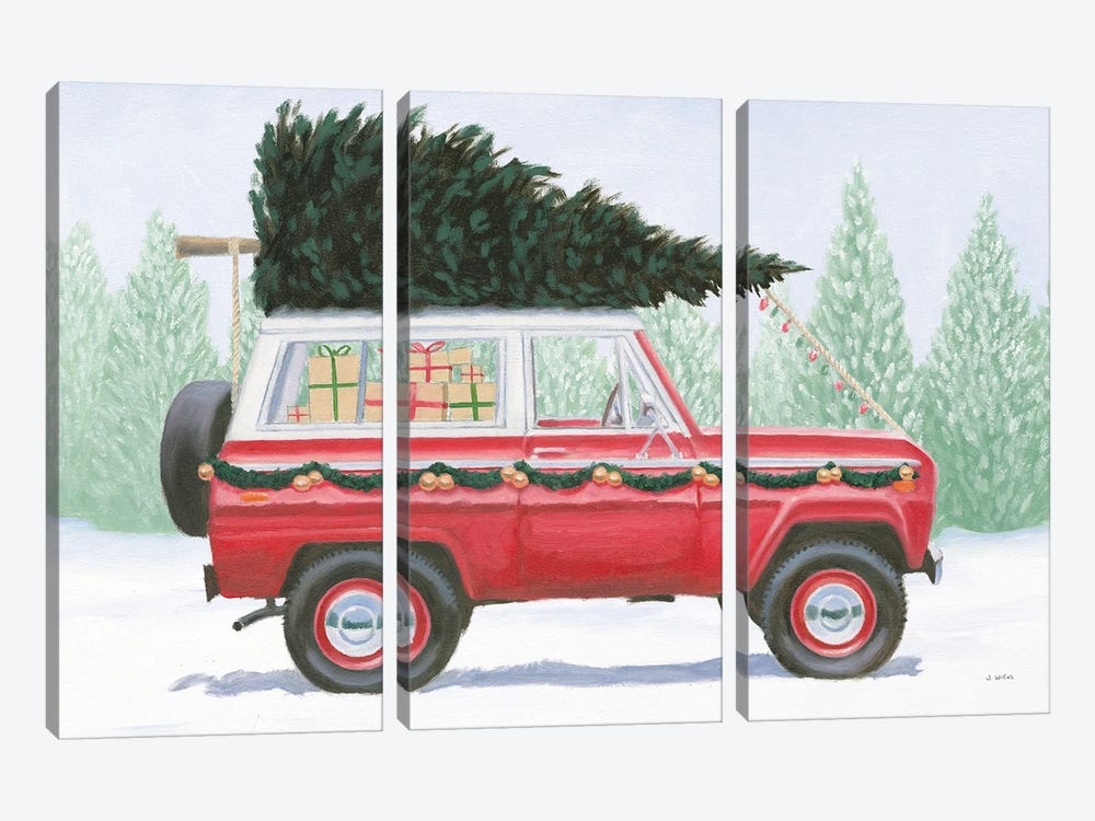 Christmas Farm III by James Wiens 3-piece Art Print