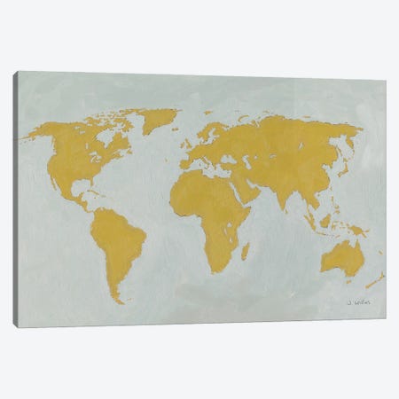 Golden World Canvas Print #JAW160} by James Wiens Canvas Art