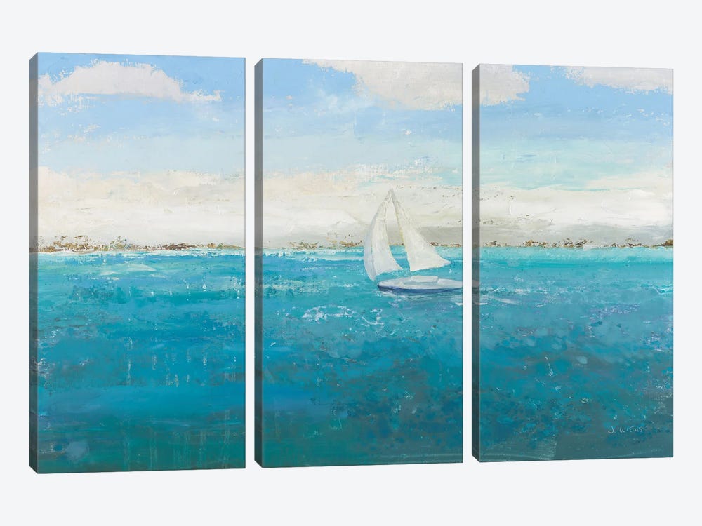 Into The Blue by James Wiens 3-piece Canvas Wall Art