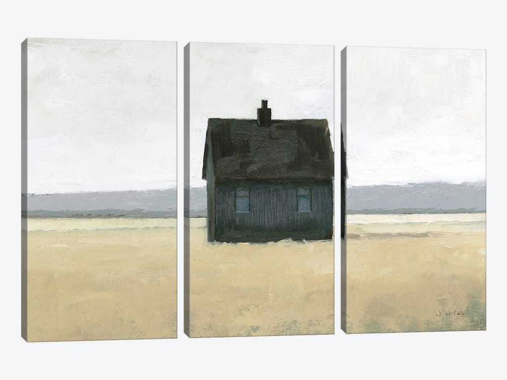 Lonely Landscape II by James Wiens 3-piece Canvas Art Print