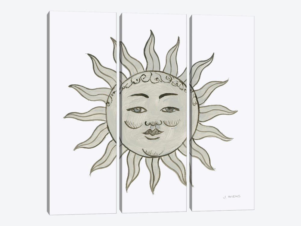 Sun by James Wiens 3-piece Canvas Artwork