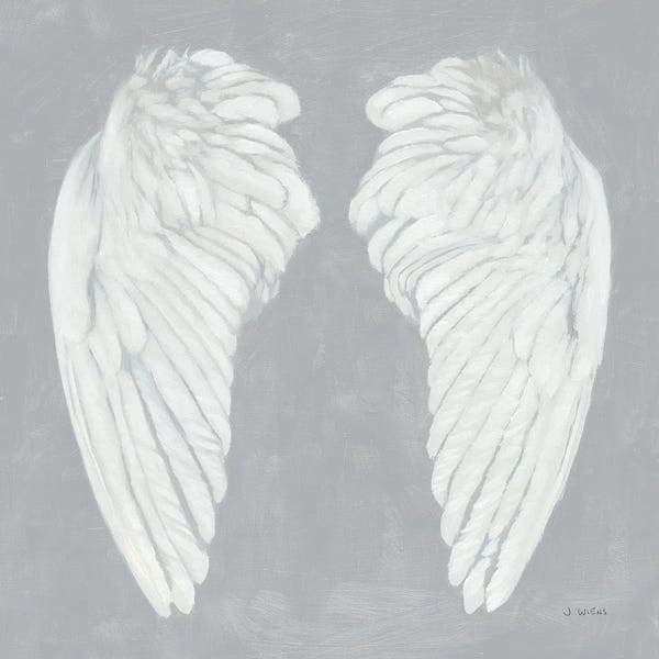James Wiens: Wings I on Gray Flipped by James Wiens