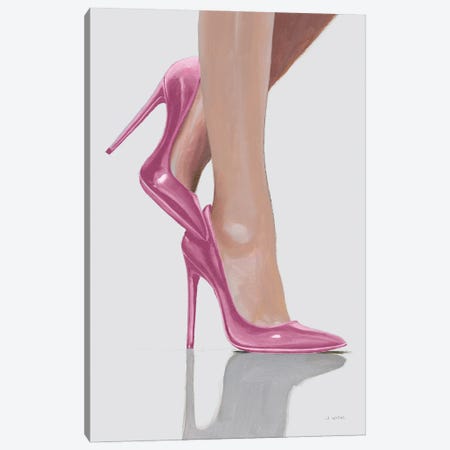Divine II Pink Canvas Print #JAW178} by James Wiens Canvas Print