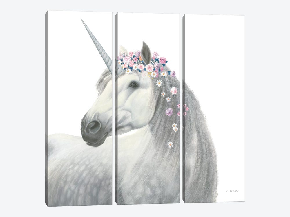 Enchanted Spirit Unicorn II by James Wiens 3-piece Art Print