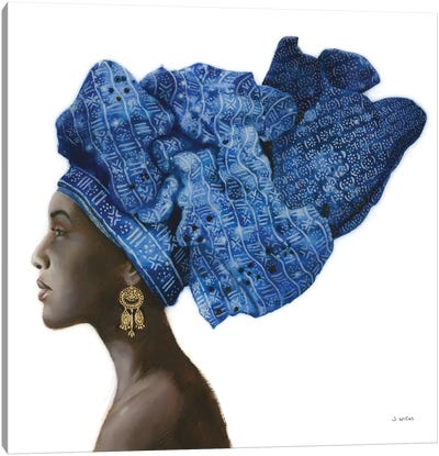 Pure Style Canvas Art Print - African Heritage Art