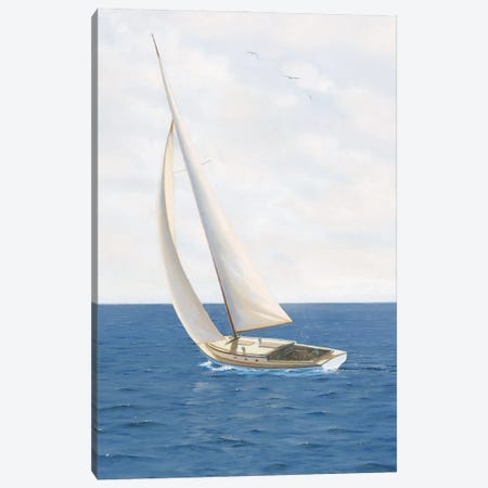 A Day at Sea II Canvas Print #JAW6} by James Wiens Canvas Art Print