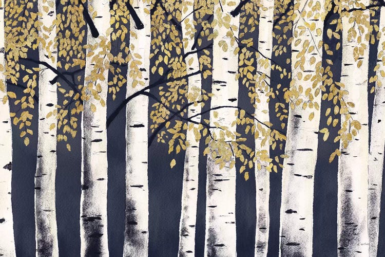 Fresh Forest Indigo Gold by James Wiens wall art