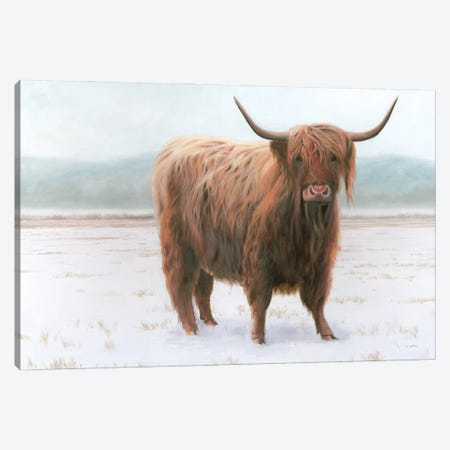 King of the Highland Fields Canvas Print #JAW98} by James Wiens Canvas Print