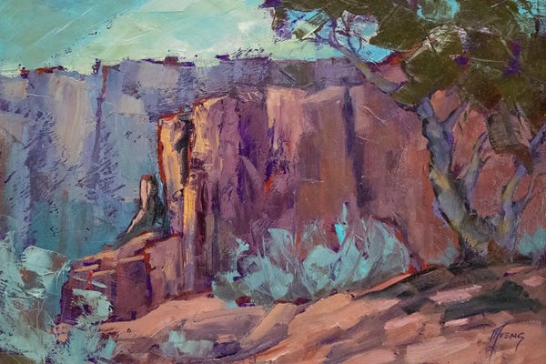 Jody Ahrens: Plateau View by Jody Ahrens