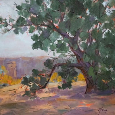 Queen Of The Plateau by Jody Ahrens art print