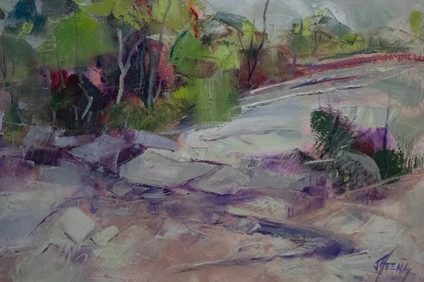 Jody Ahrens: Spring Greens by Jody Ahrens