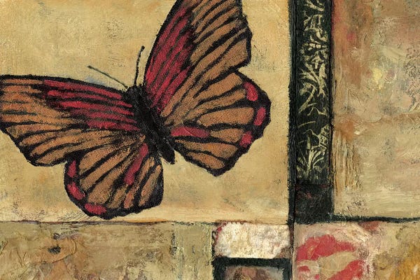 Judi Bagnato: Butterfly In Red by Judi Bagnato