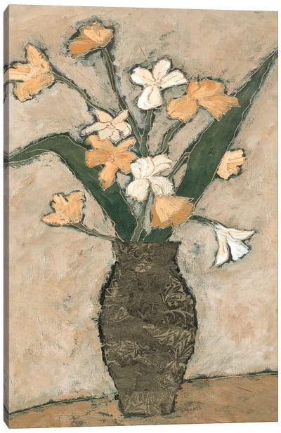 Flowers From B I Canvas Art Print