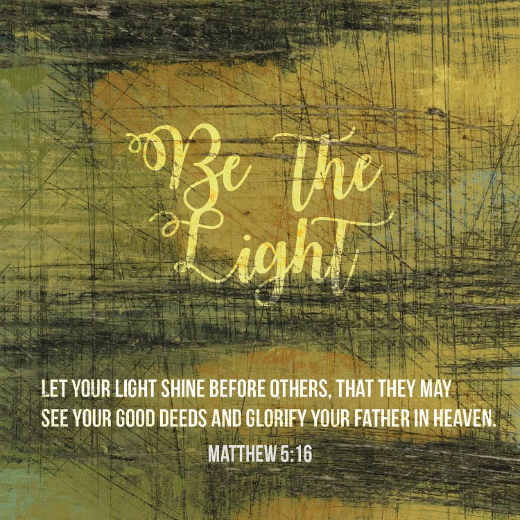 Be The Light by Judi Bagnato wall art