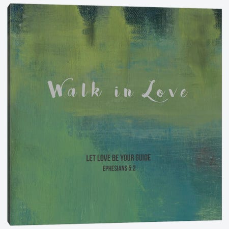 Walk In Love Canvas Print #JBA79} by Judi Bagnato Canvas Art Print