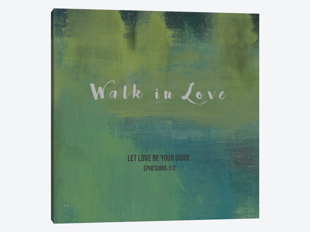 Walk In Love by Judi Bagnato 1-piece Canvas Artwork