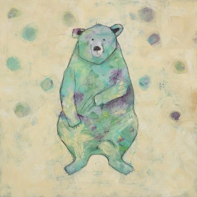 Animal Dots Neutral I by Judi Bagnato framed canvas print