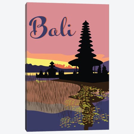 Bali Canvas Print #JBC11} by Jen Bucheli Art Print