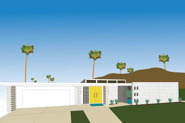 Palm Springs: Palm Spring Living II by Jen Bucheli