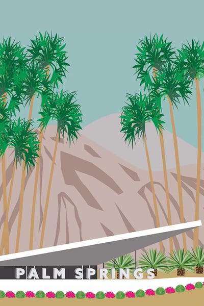 Palm Springs: Palm Springs Hotel by Jen Bucheli