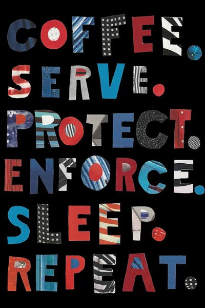 American Décor: Policeman's Inspiration by Jen Bucheli