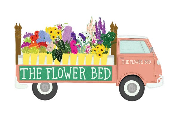 Jen Bucheli: Flower Bed by Jen Bucheli