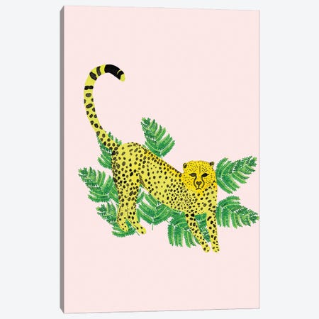 Cheetah On The Lookout I Canvas Print #JBC60} by Jen Bucheli Canvas Art
