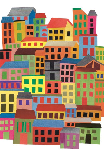 Giclee Features: Mid Town City by Jen Bucheli