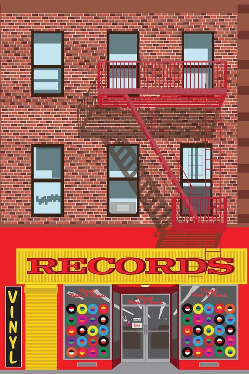 Vinyl Record Sleeves Poster for Sale by jenbucheli