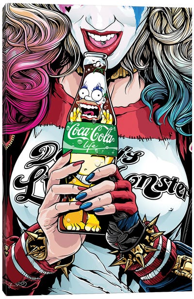 Harley Canvas Art Print - Harley Quinn