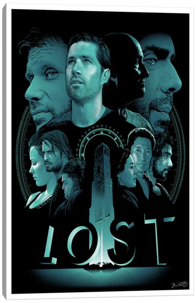 Lost Canvas Art Print - Lost (TV Series)