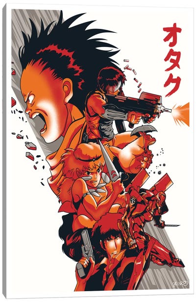 Otaku Obscura Canvas Art Print - Anime & Manga Characters