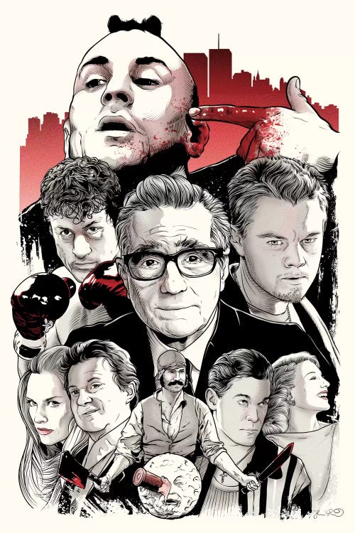 Scorsese by Joshua Budich wall art