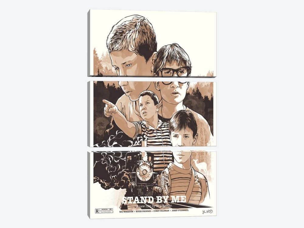 Stand By Me by Joshua Budich 3-piece Canvas Wall Art
