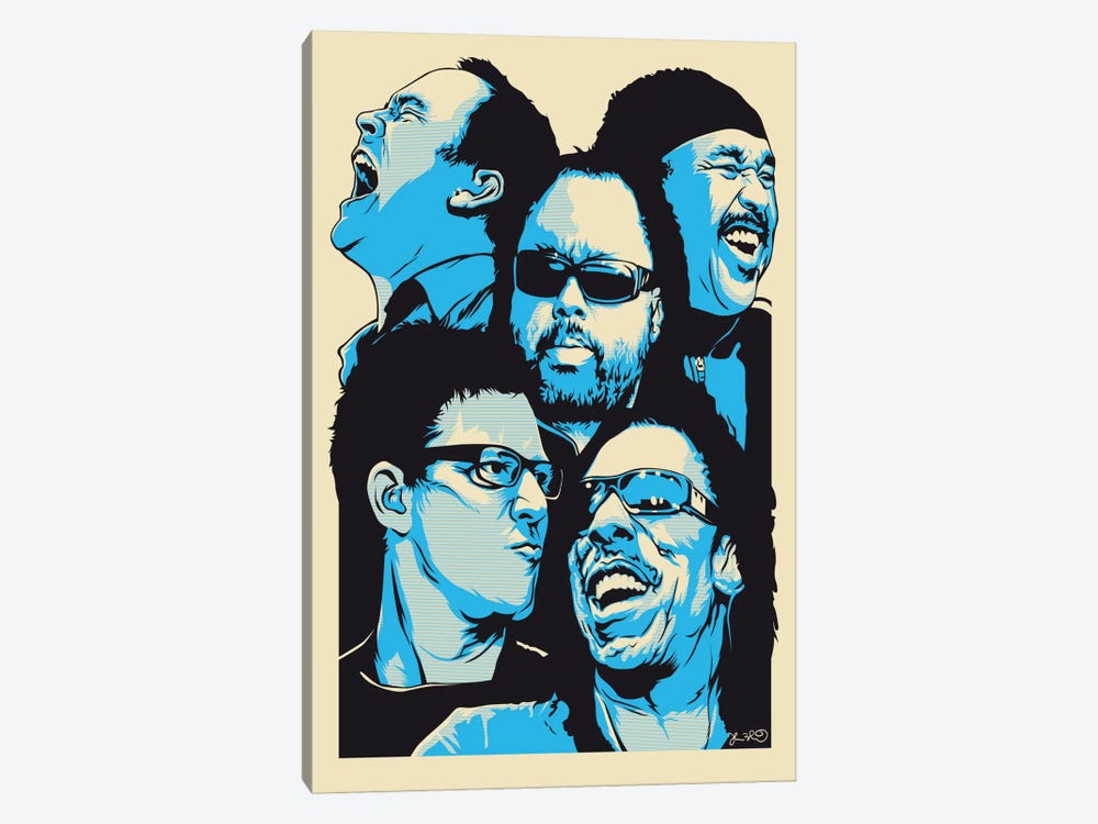 The Band by Joshua Budich 1-piece Canvas Print