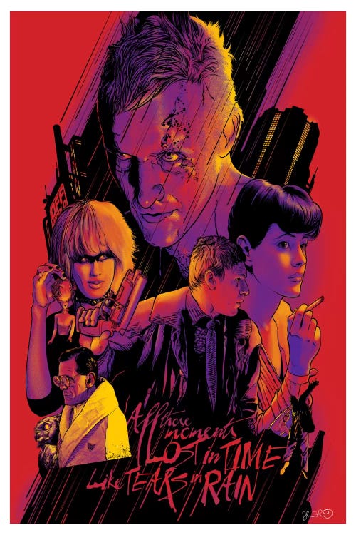 Blade Runner by Joshua Budich wall art