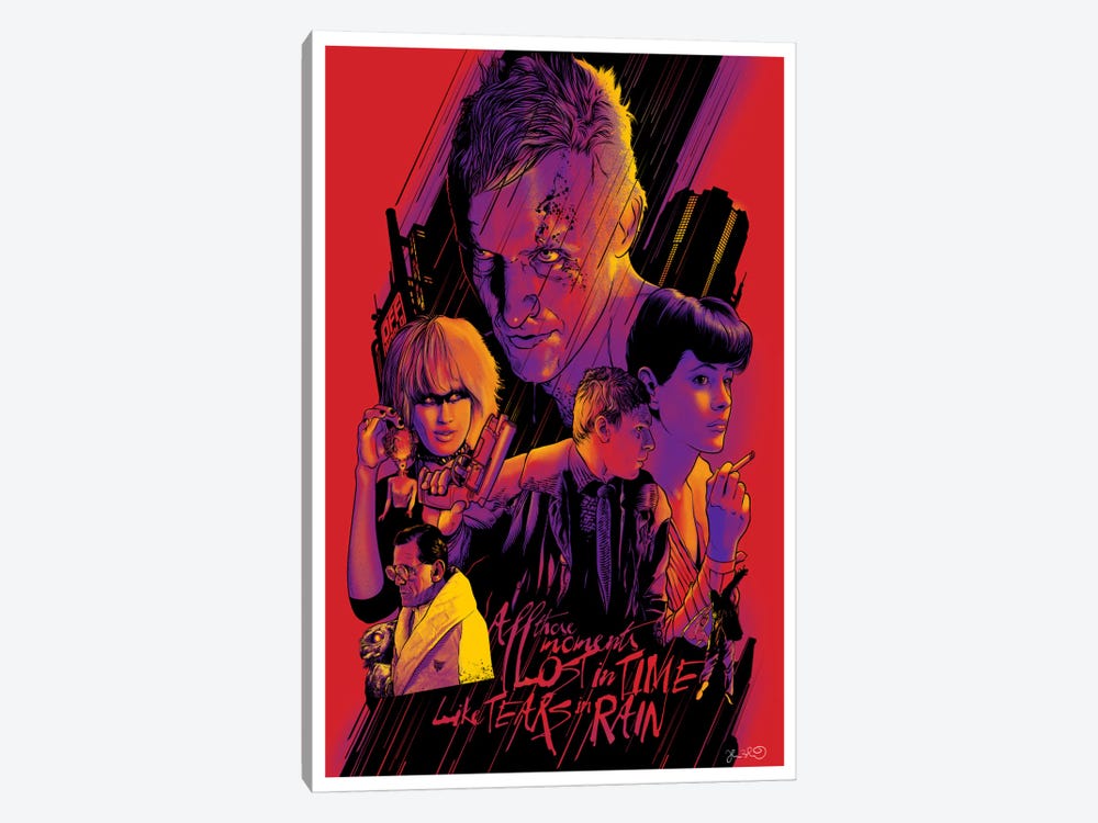 Blade Runner by Joshua Budich 1-piece Canvas Print