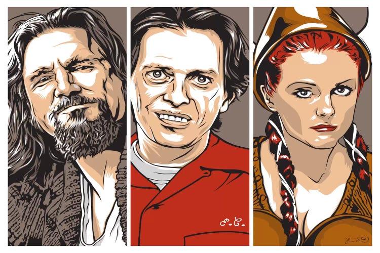 The Dude, Donny & Maude by Joshua Budich wall art