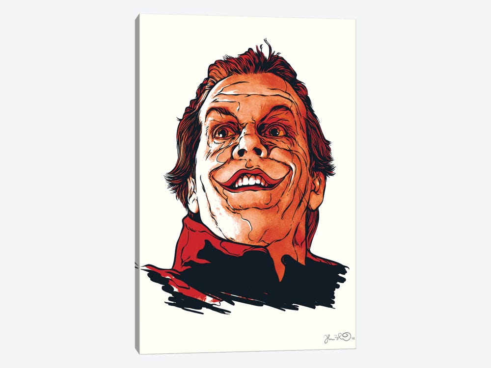 The Joker by Joshua Budich 1-piece Canvas Art Print